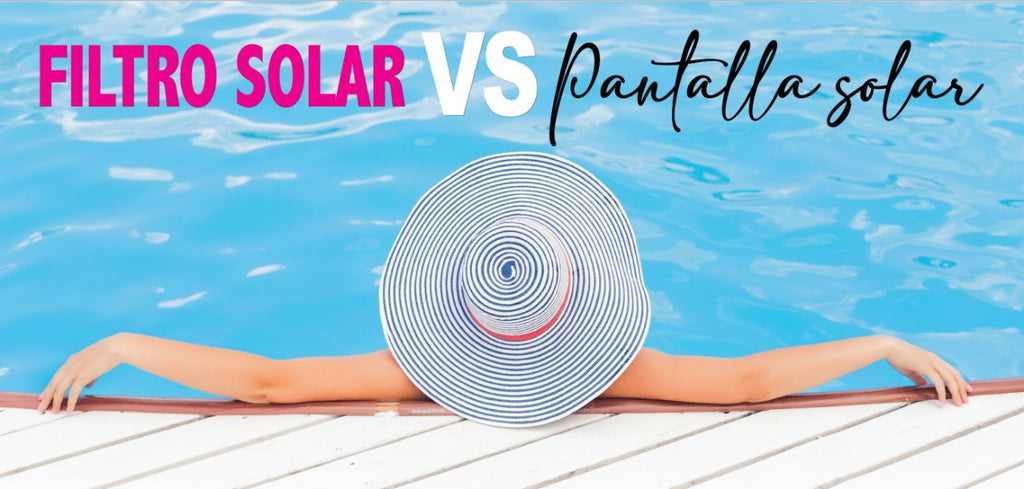 Cuál es la diferencia entre filtro solar y pantalla solar