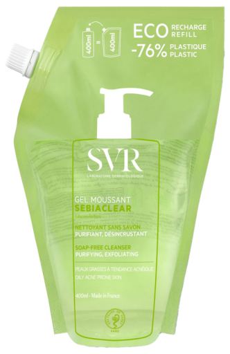 Eco Refil Sebiaclear Gel Moussant 400ml