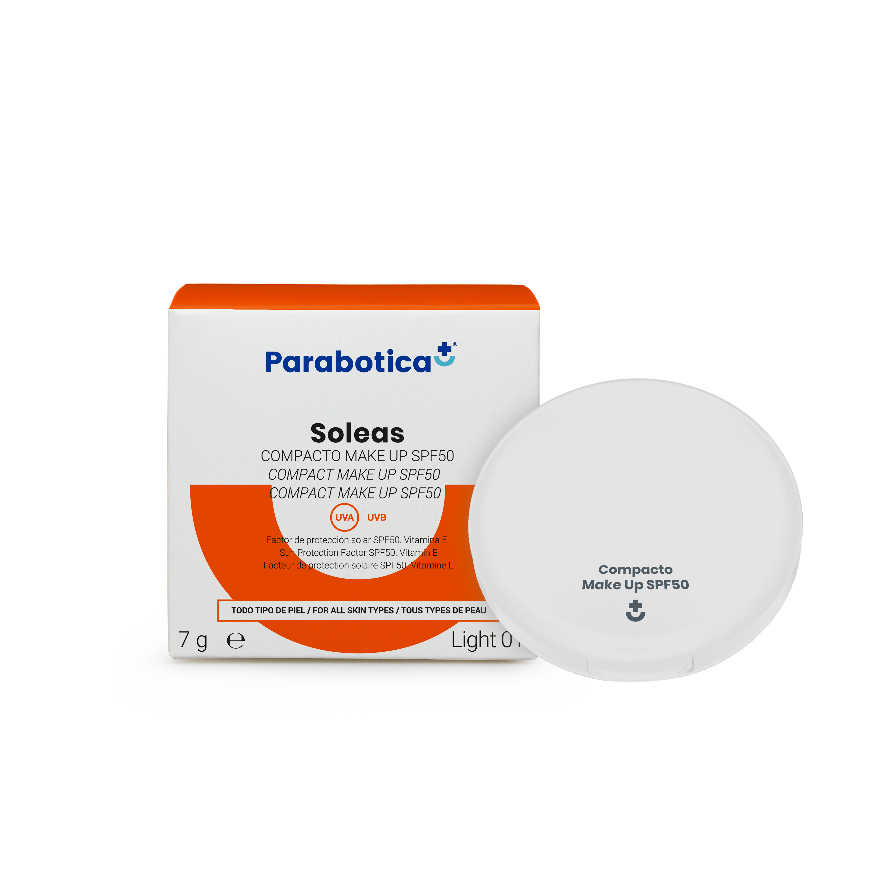 Soleas Compacto Make Up Spf 50 Light